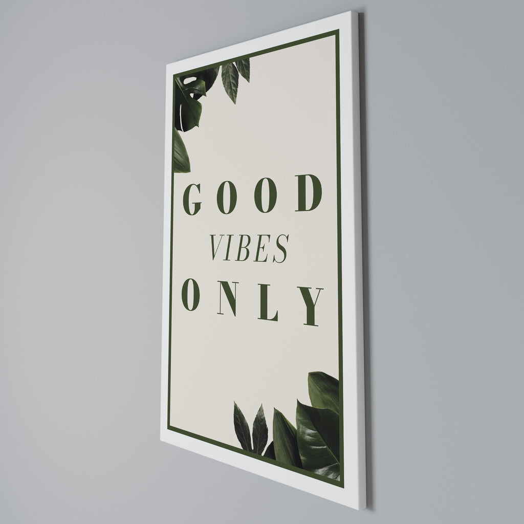 NATURE'S POSITIVE ENERGY Quadro em tela vertical