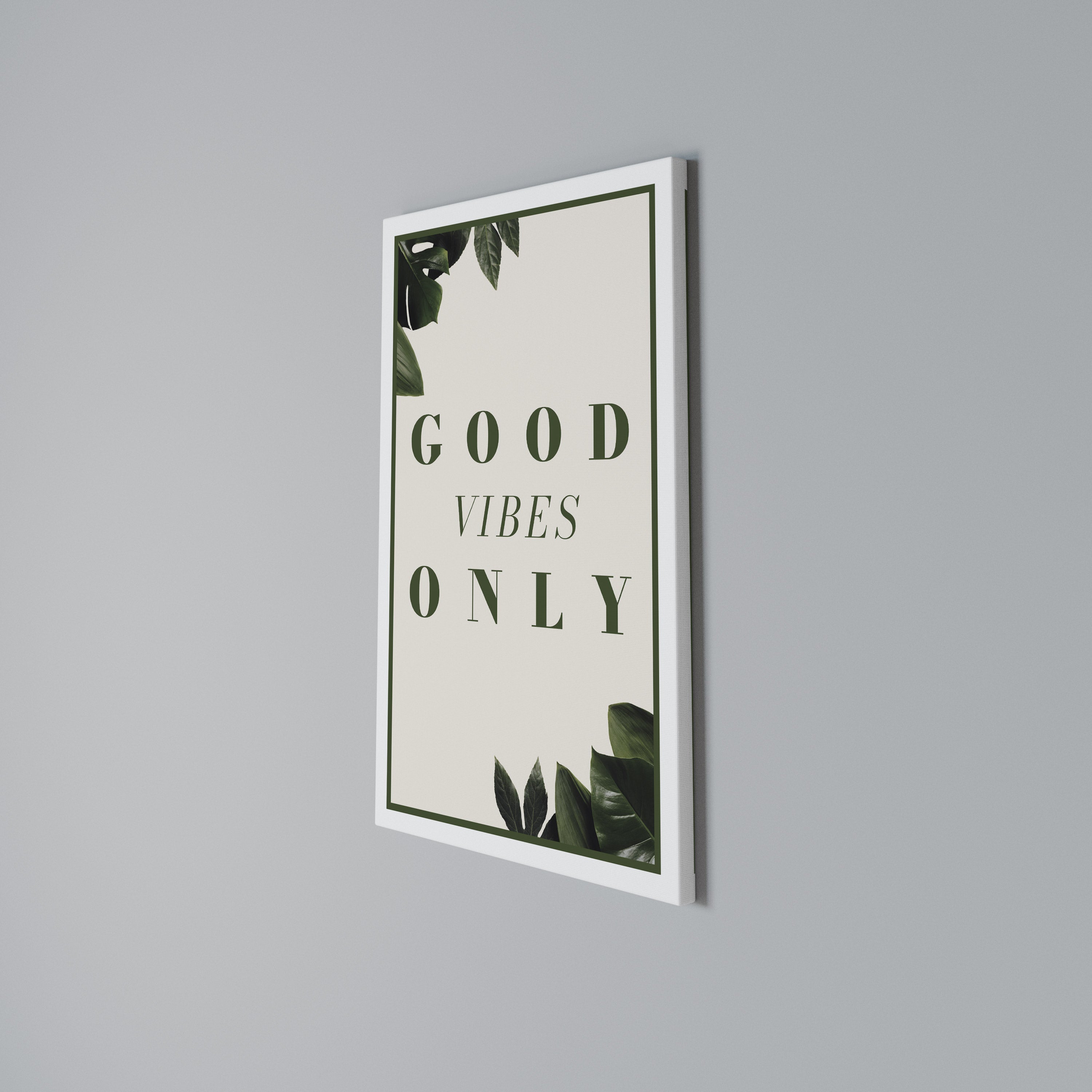 NATURE'S POSITIVE ENERGY Quadro em tela vertical