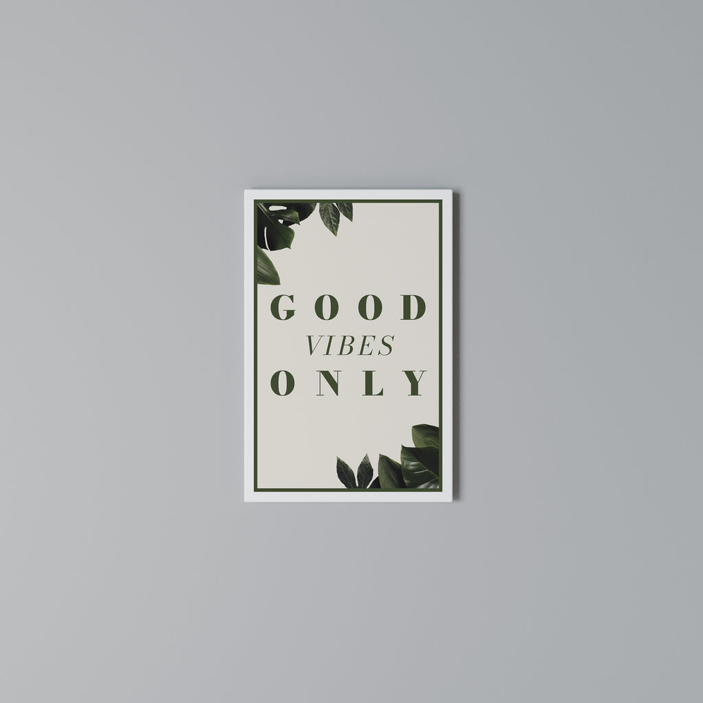 NATURE'S POSITIVE ENERGY Quadro em tela vertical