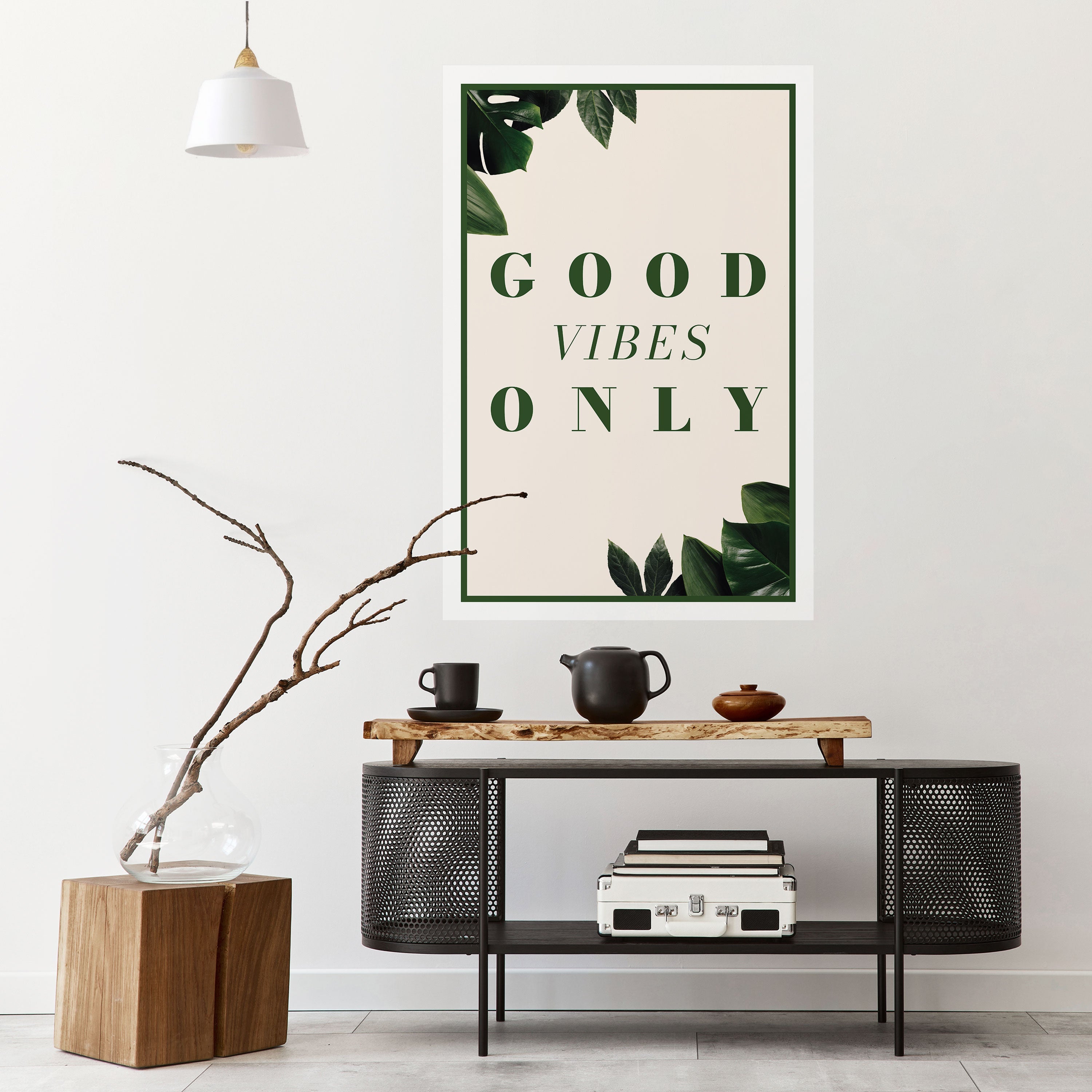 NATURE'S POSITIVE ENERGY Poster Vertical Autocolante