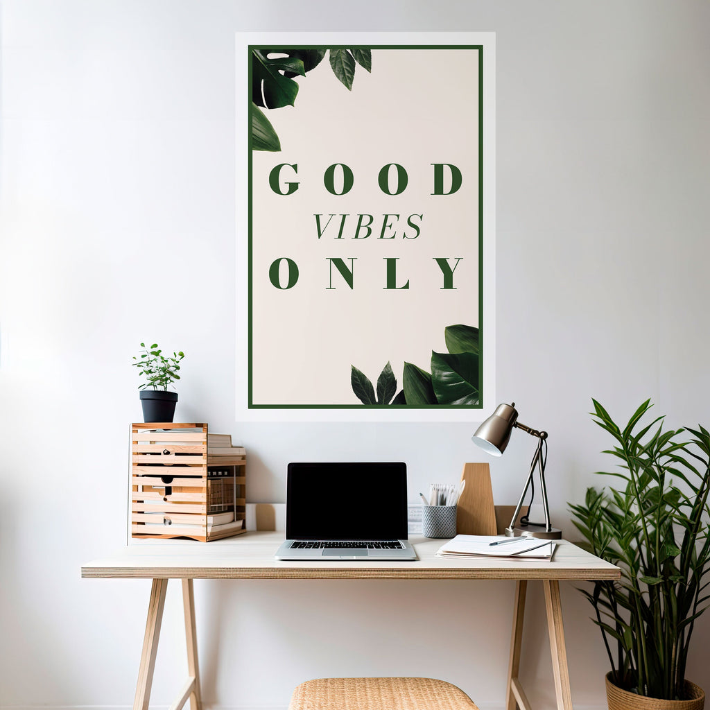NATURE'S POSITIVE ENERGY Poster Vertical Autocolante