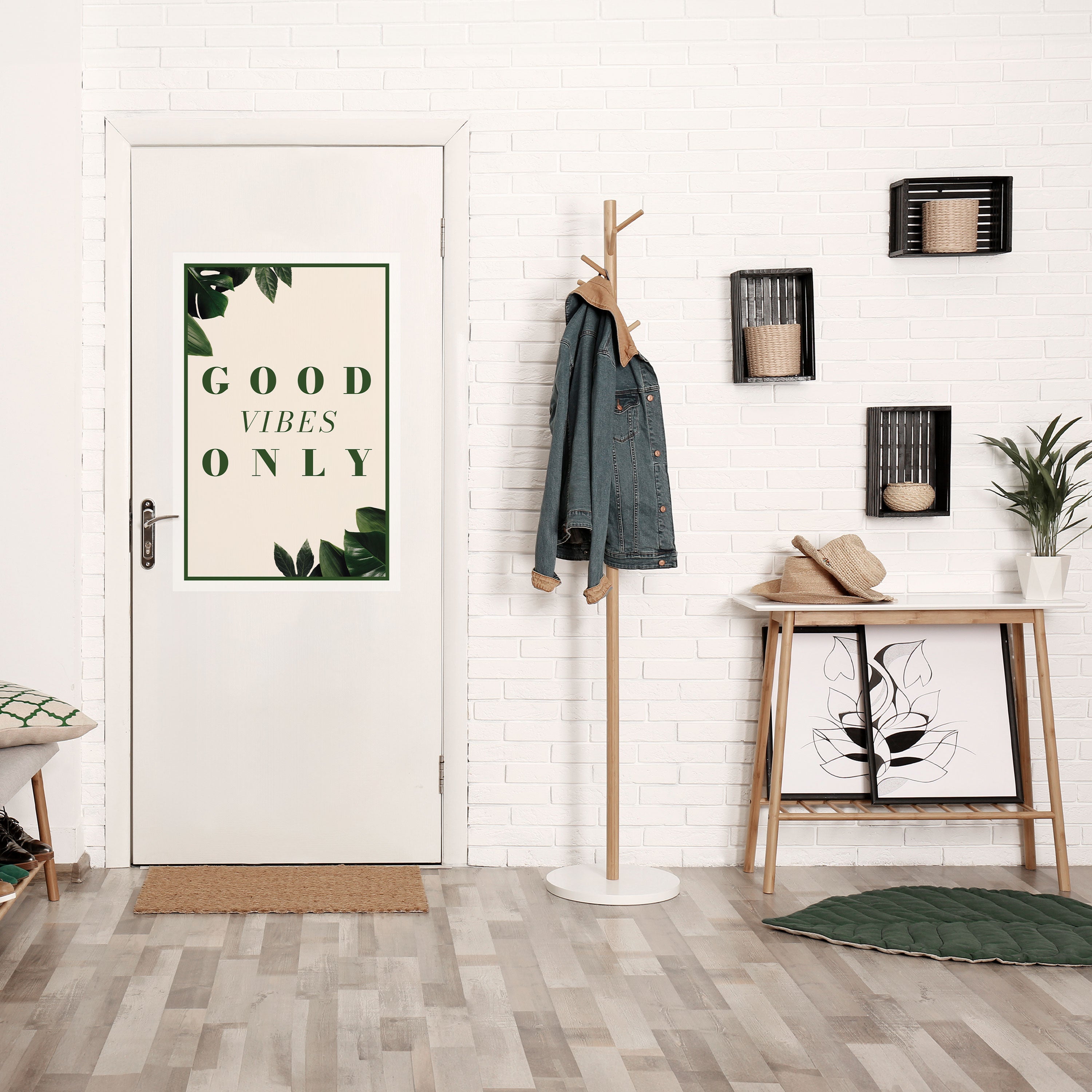 NATURE'S POSITIVE ENERGY Poster Vertical Autocolante