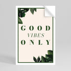 NATURE'S POSITIVE ENERGY Poster Vertical Autocolante