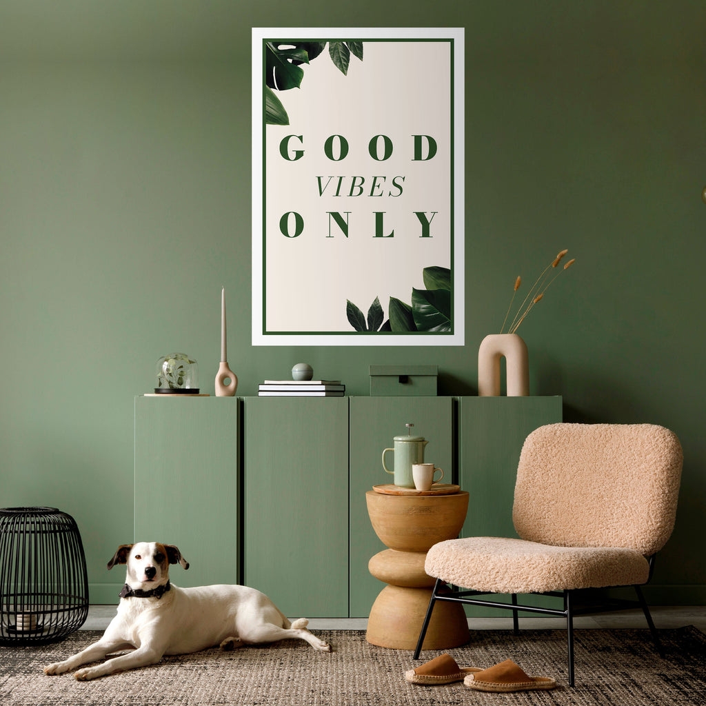 NATURE'S POSITIVE ENERGY Poster Vertical Autocolante