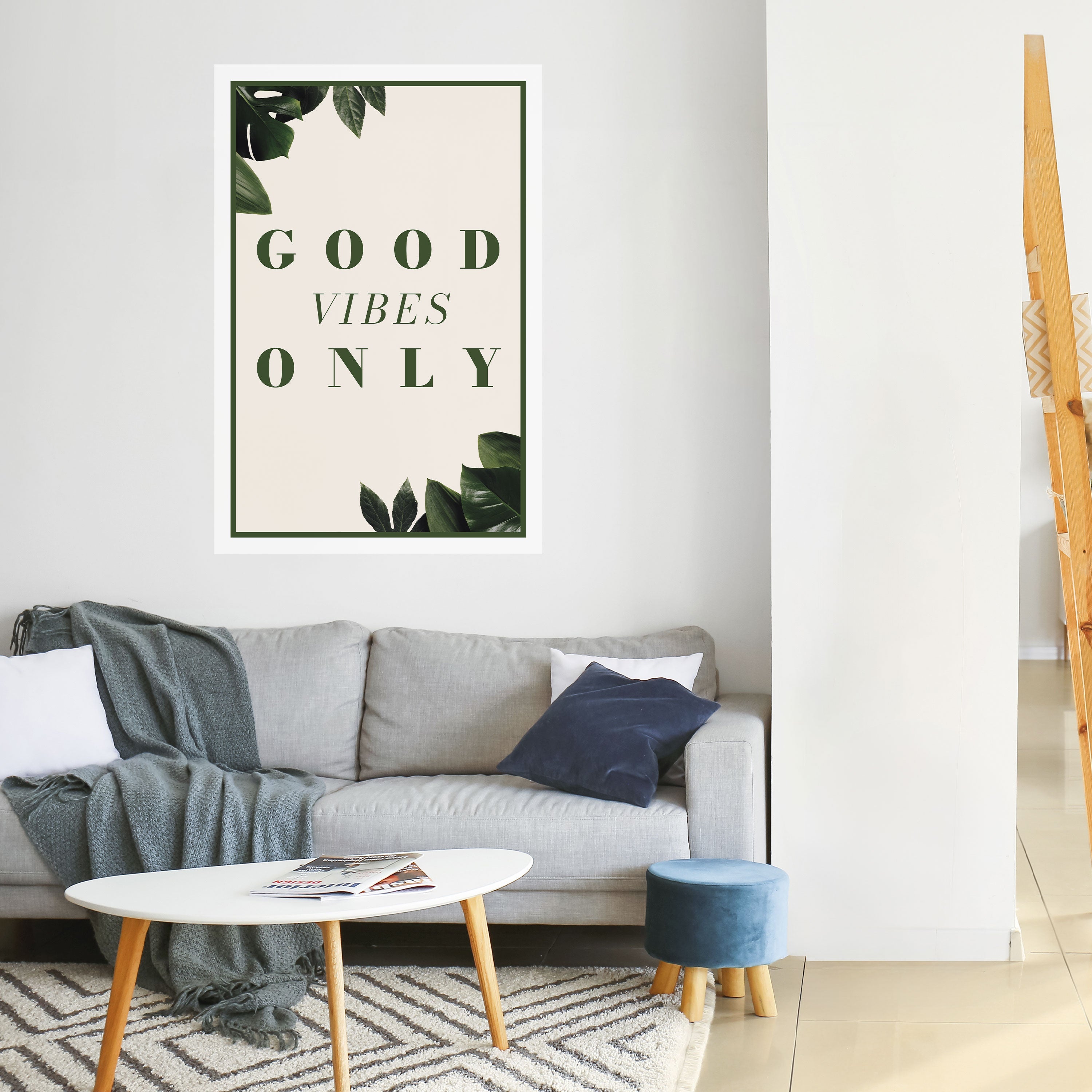 NATURE'S POSITIVE ENERGY Poster Vertical Autocolante