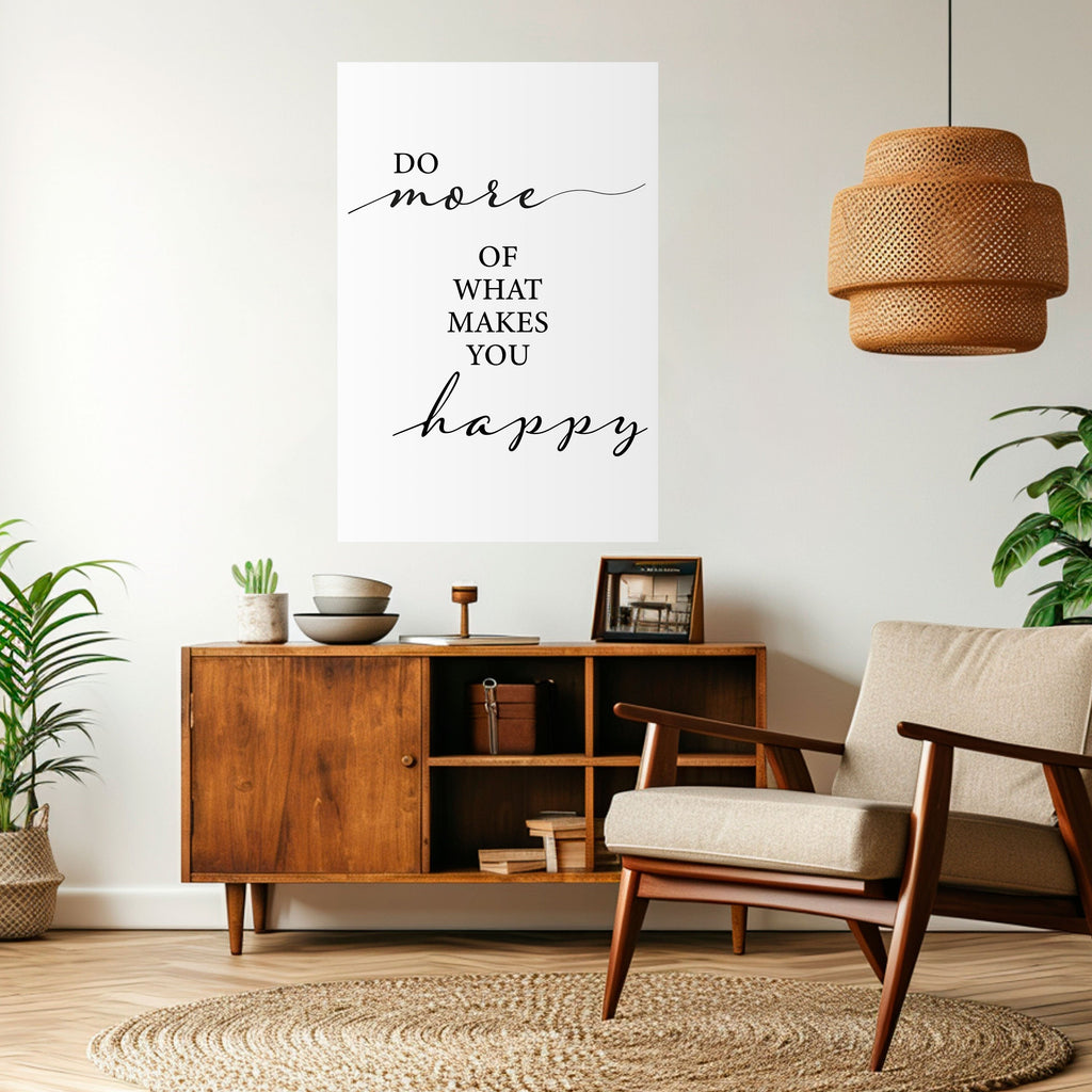 PURSUIT OF JOY Poster Vertical Autocolante