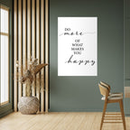 PURSUIT OF JOY Poster Vertical Autocolante