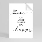 PURSUIT OF JOY Poster Vertical Autocolante