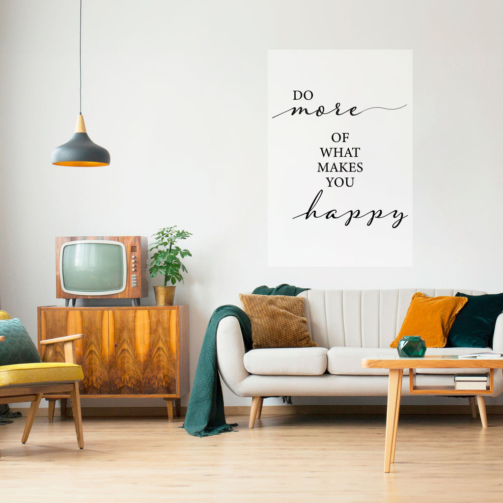 PURSUIT OF JOY Poster Vertical Autocolante