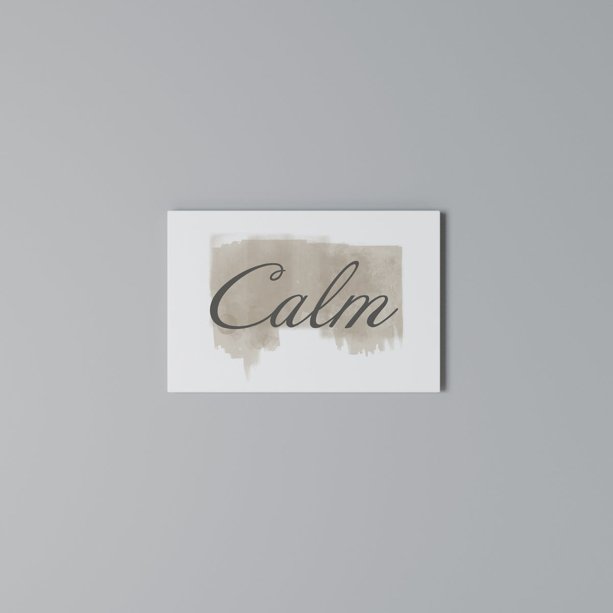 STILLNESS IN ART Horizontal Canvas Print