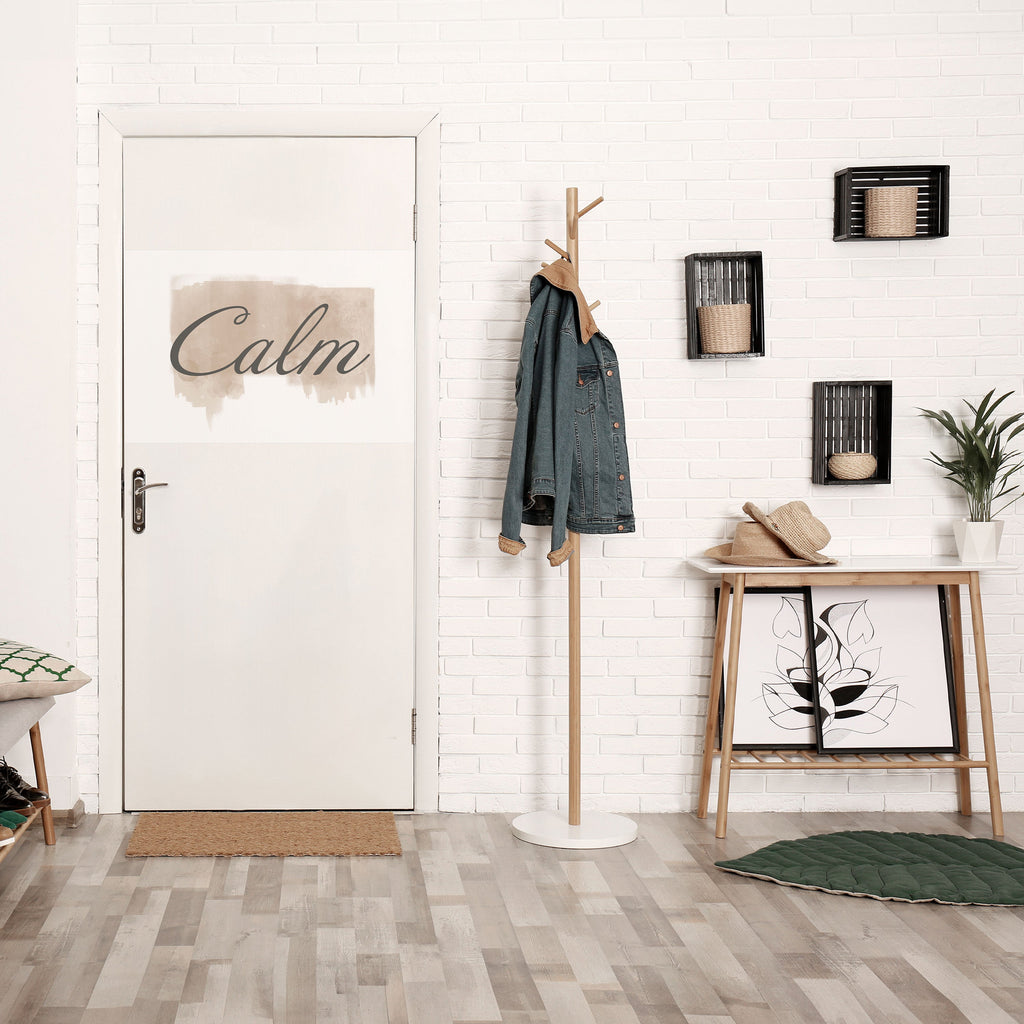 STILLNESS IN ART Peel and Stick Horizontal Poster