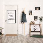 DREAMS IN ACTION Peel and Stick Vertical Poster