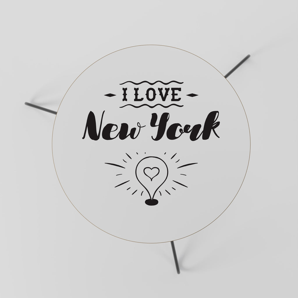 I LOVE NEW YORK Mesa de Centro 60