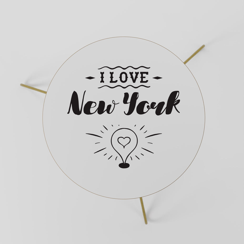 I LOVE NEW YORK Mesa de Centro 60