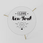 I LOVE NEW YORK Mesa de Centro 60
