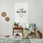 I LOVE NEW YORK Poster Vertical Autocolante