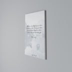 CHOICES IN REFLECTION Vertical Canvas Print