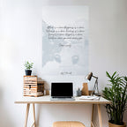 CHOICES IN REFLECTION Peel and Stick Vertical Poster