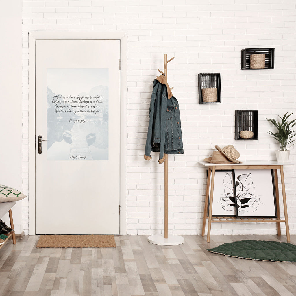 CHOICES IN REFLECTION Peel and Stick Vertical Poster