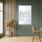 CHOICES IN REFLECTION Peel and Stick Vertical Poster