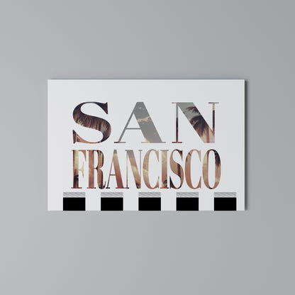 SAN FRANCISCO Horizontal Canvas Print