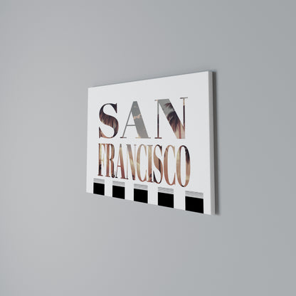 SAN FRANCISCO Horizontal Canvas Print