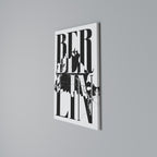 BOLD HORIZONS OF BERLIN Quadro em tela vertical