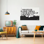 BUILDING OUR LEGACY Peel and Stick Horizontal Poster