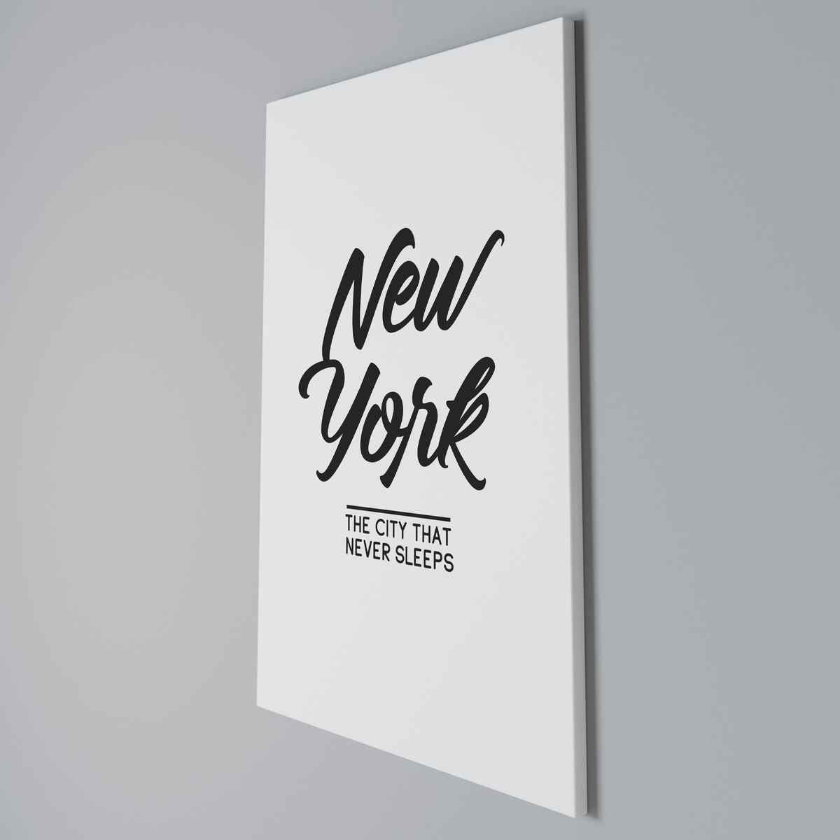 AWAKE IN NYC Quadro em tela vertical