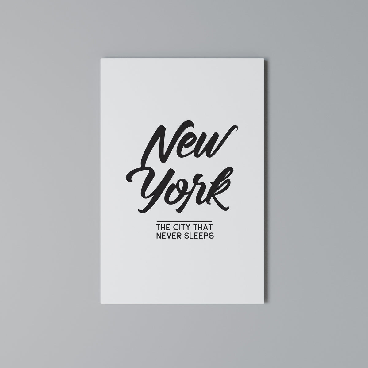 AWAKE IN NYC Quadro em tela vertical