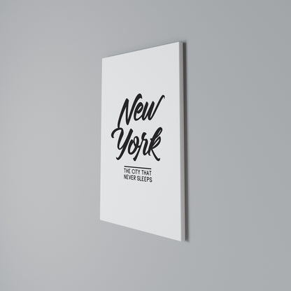 AWAKE IN NYC Quadro em tela vertical