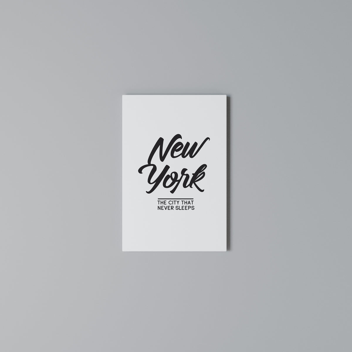 AWAKE IN NYC Quadro em tela vertical