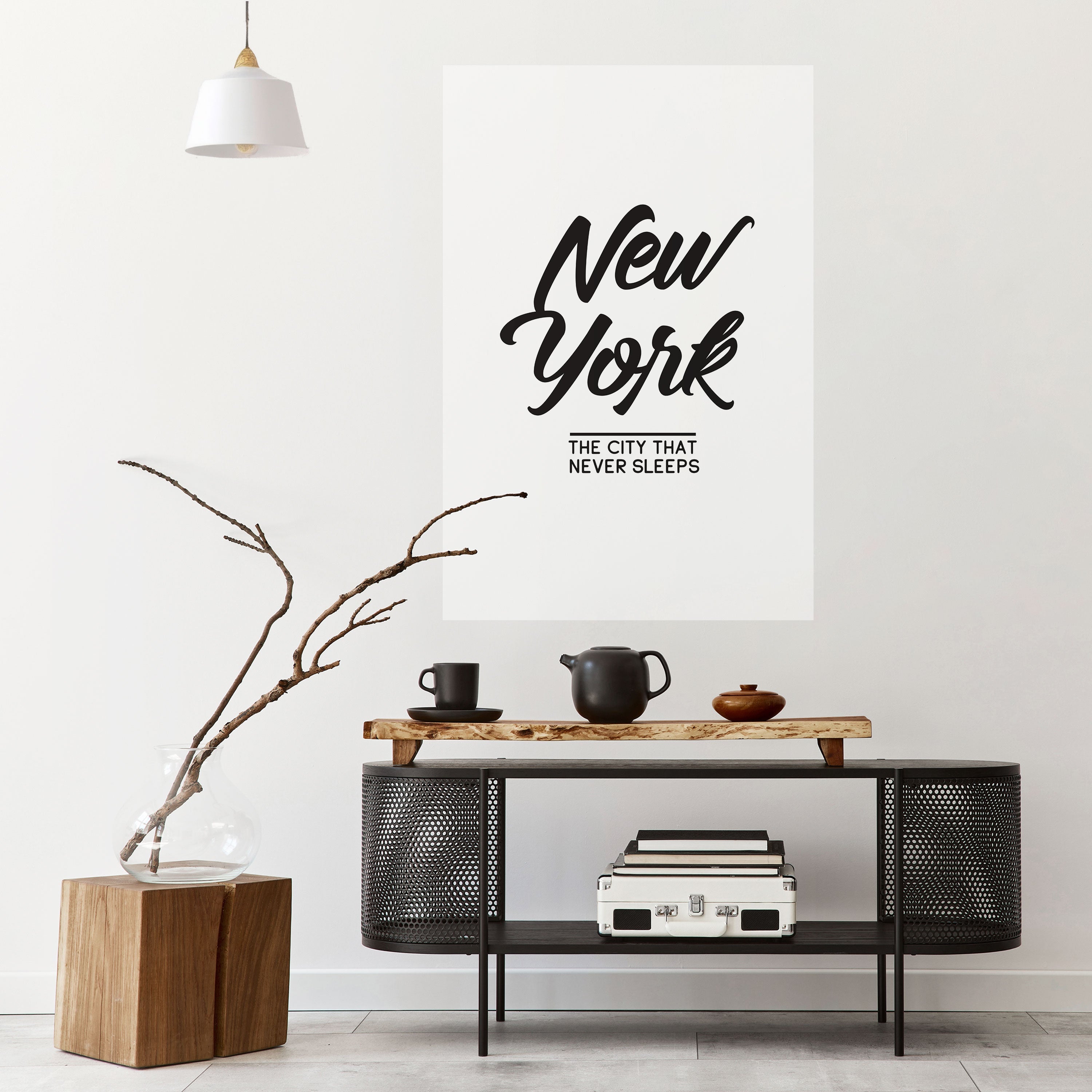AWAKE IN NYC Poster Vertical Autocolante