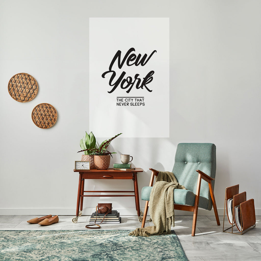 AWAKE IN NYC Poster Vertical Autocolante