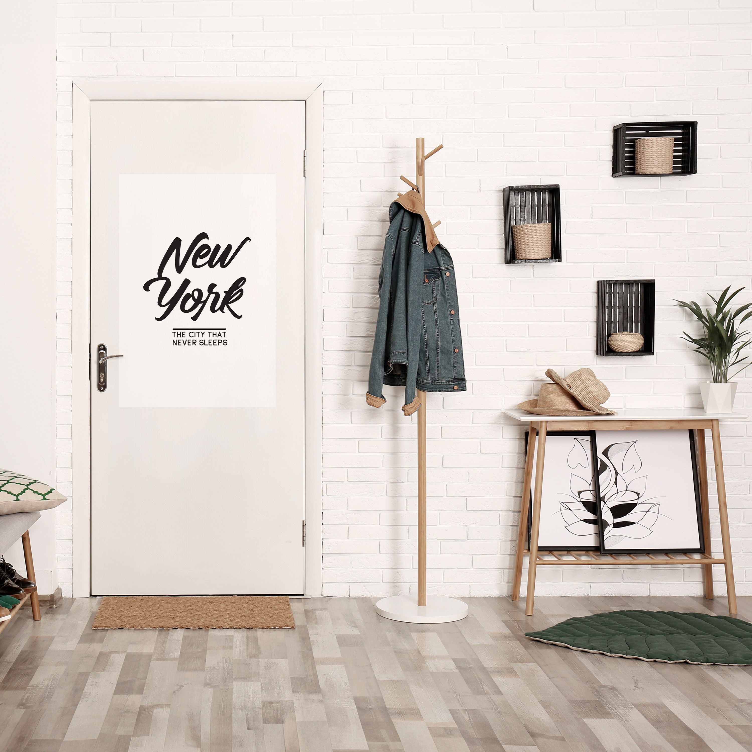 AWAKE IN NYC Poster Vertical Autocolante