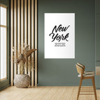 AWAKE IN NYC Poster Vertical Autocolante