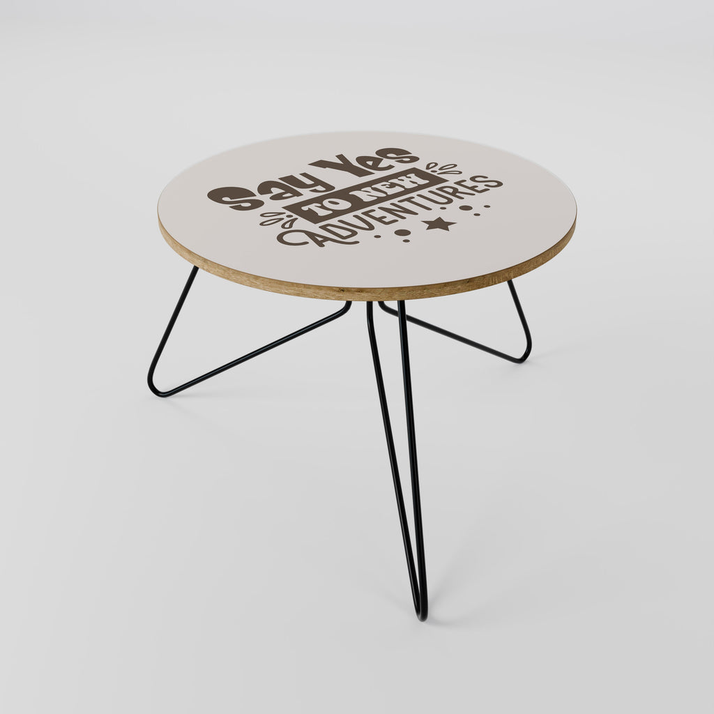 ADVENTURE AWAITS YOU Mesa de Centro 60