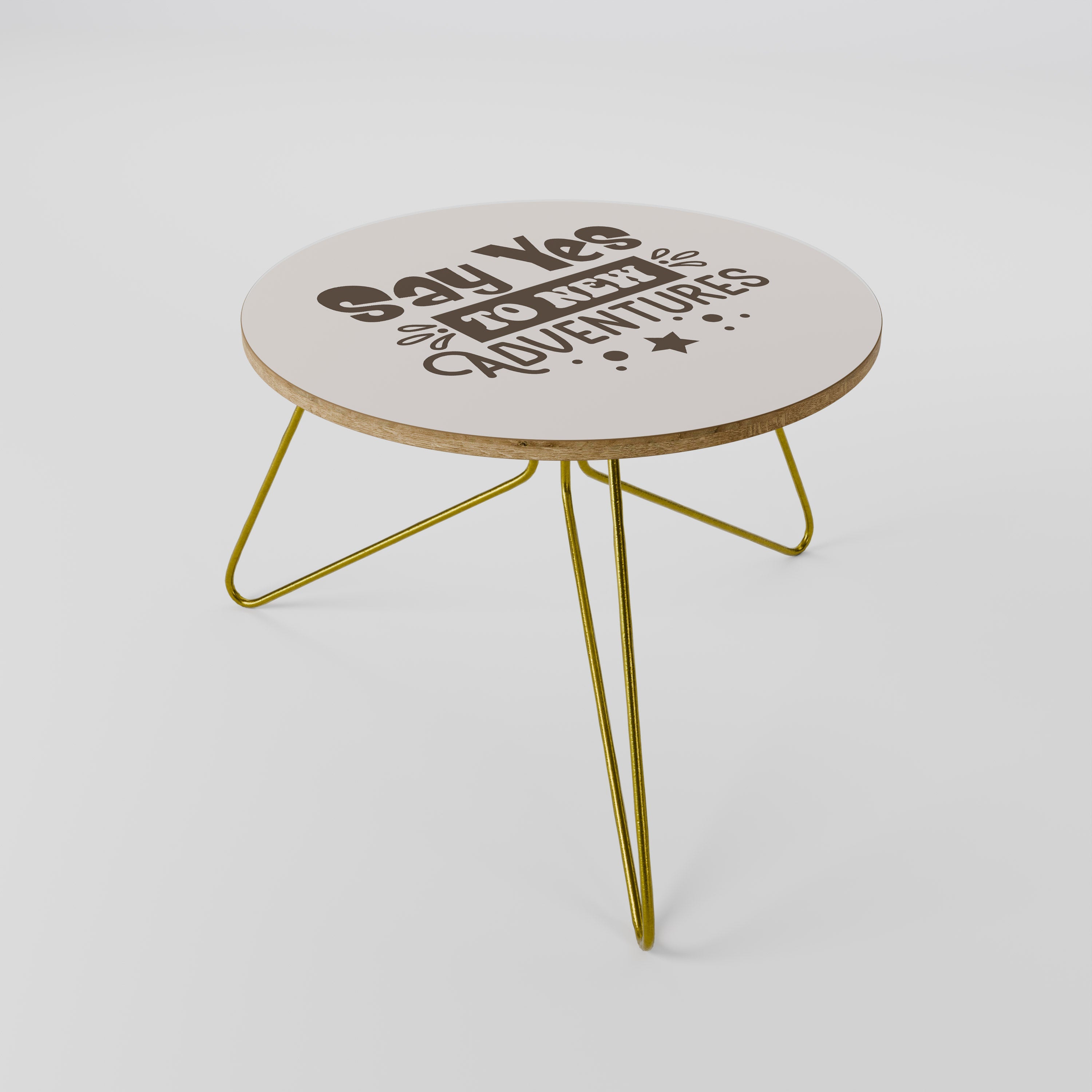 ADVENTURE AWAITS YOU Mesa de Centro 60