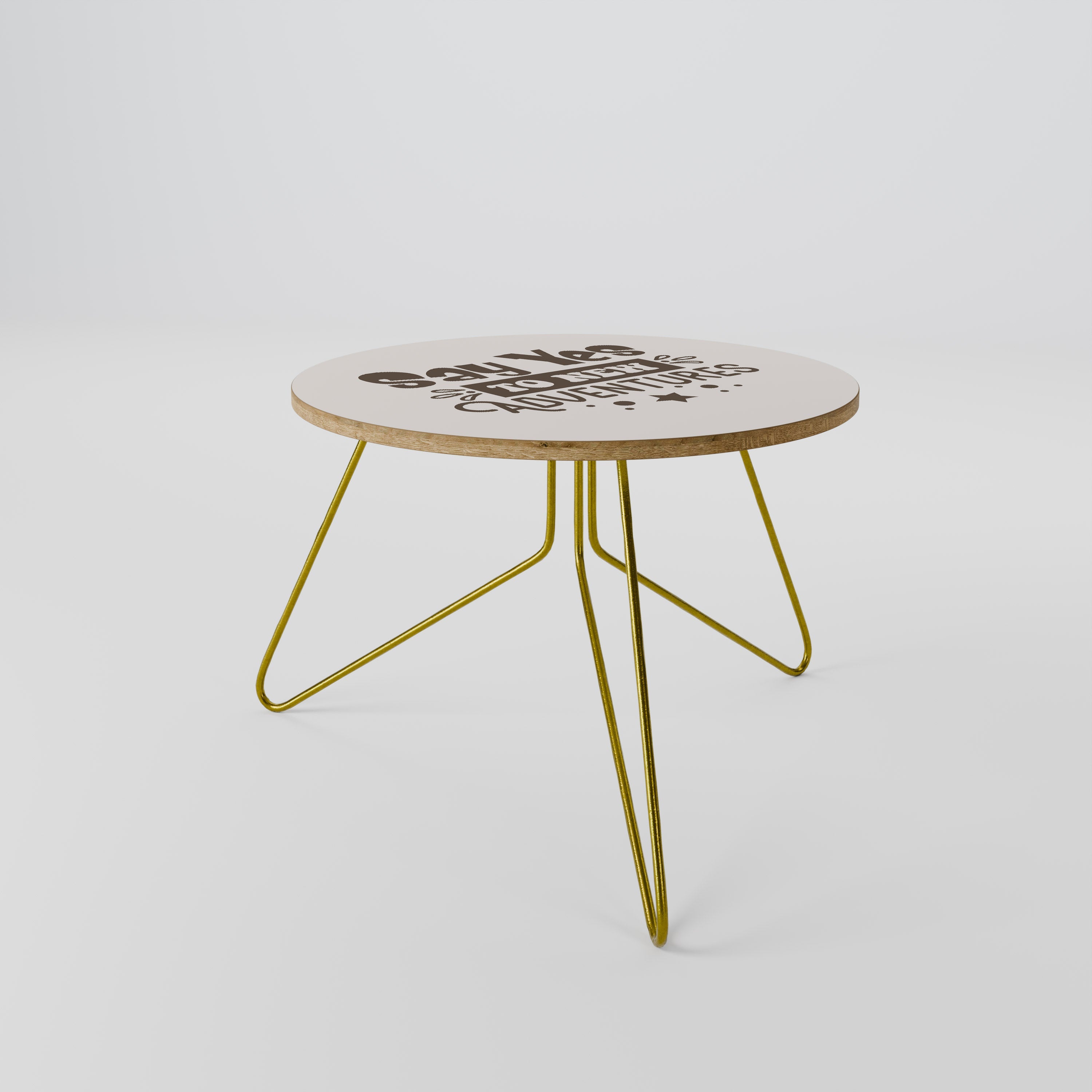 ADVENTURE AWAITS YOU Mesa de Centro 60