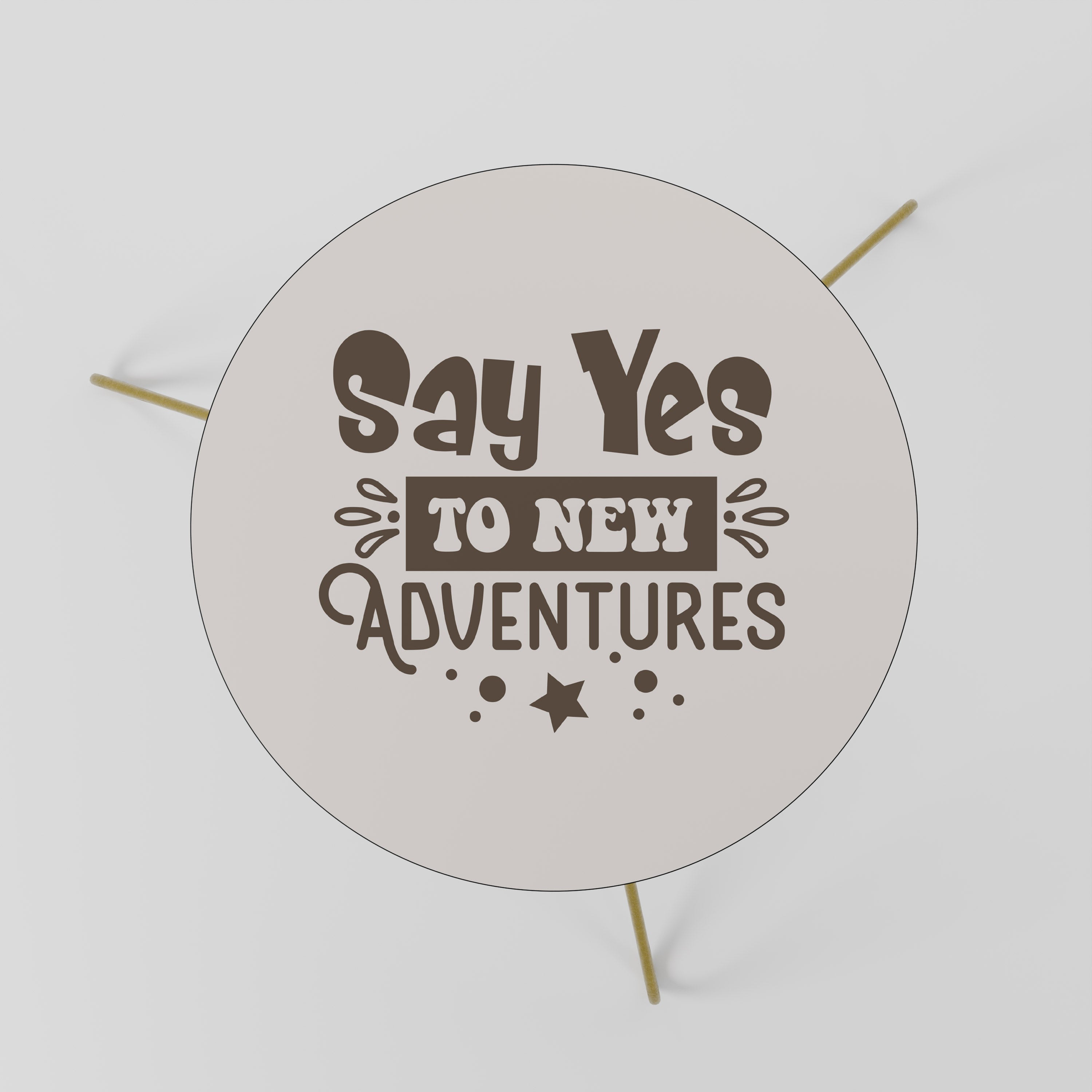 ADVENTURE AWAITS YOU Mesa de Centro 60