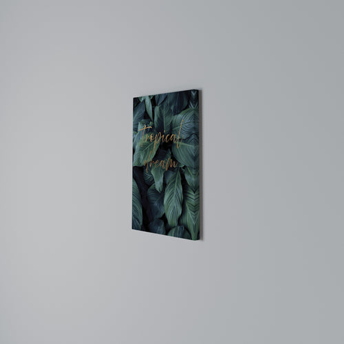 TROPICAL BLISS Quadro em tela vertical