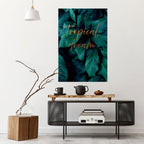 TROPICAL BLISS Peel and Stick Vertical Poster