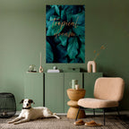 TROPICAL BLISS Peel and Stick Vertical Poster