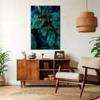 TROPICAL BLISS Peel and Stick Vertical Poster