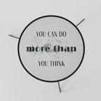 BELIEVE AND ACHIEVE Mesa de Centro 60