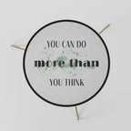 BELIEVE AND ACHIEVE Mesa de Centro 60