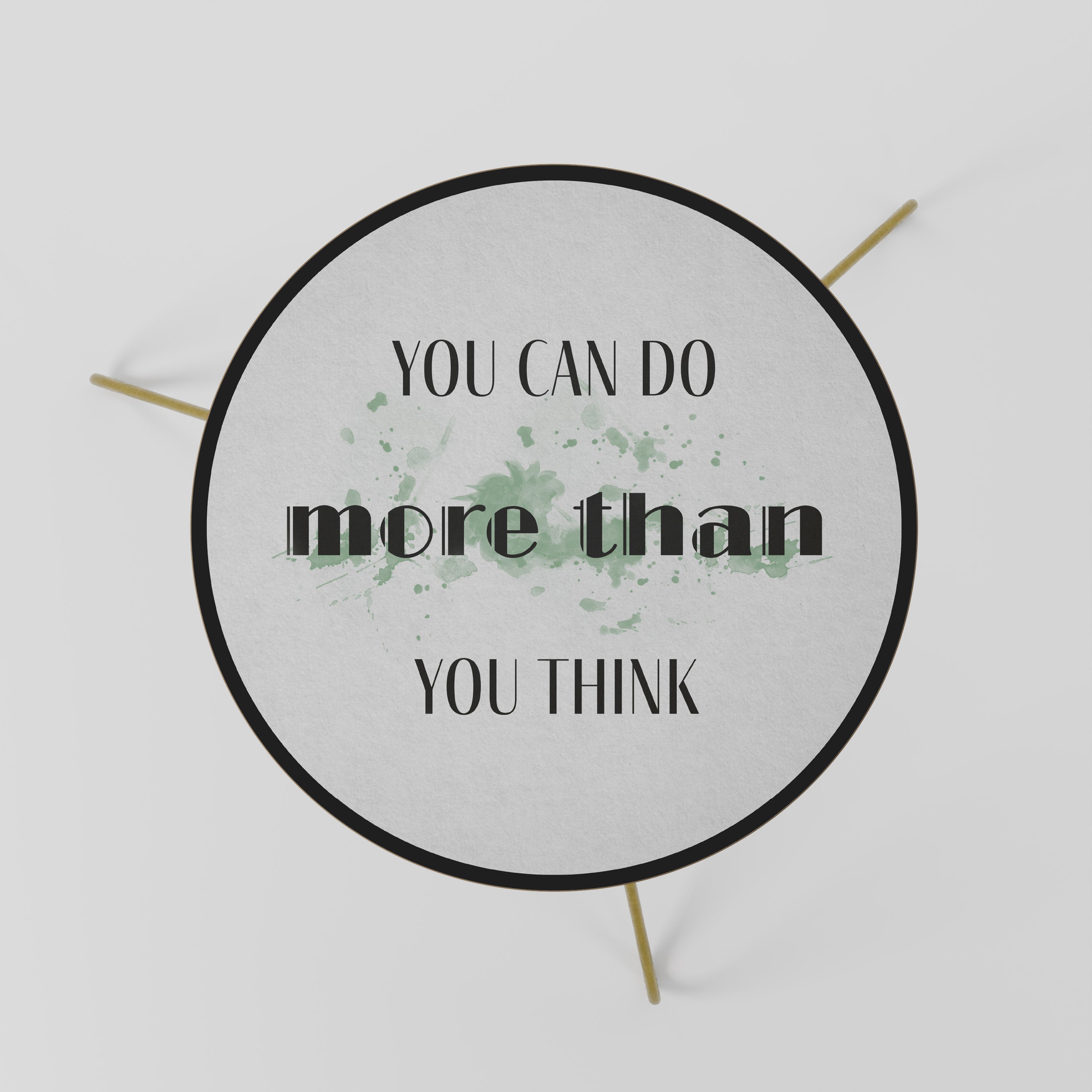 BELIEVE AND ACHIEVE Mesa de Centro 60