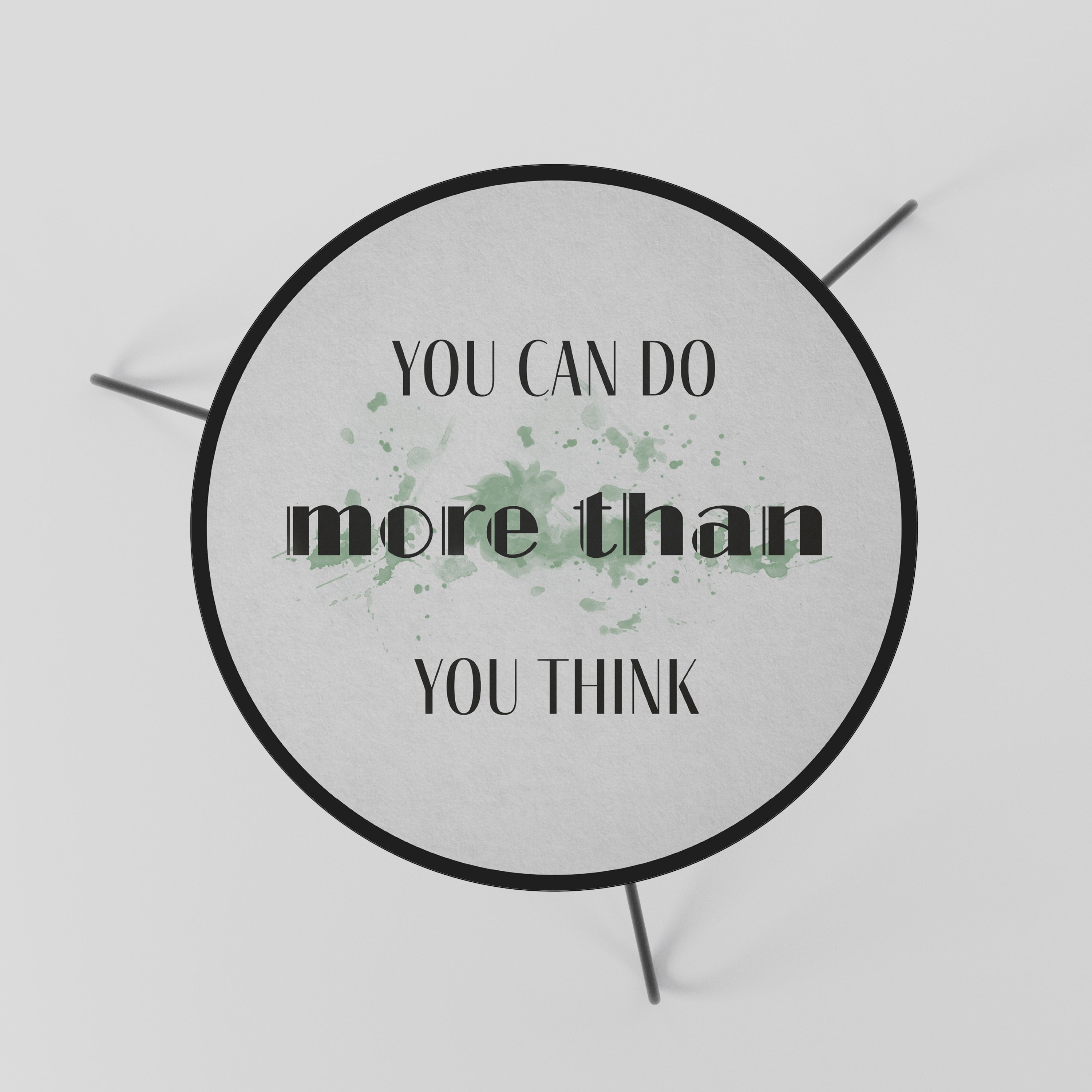 BELIEVE AND ACHIEVE Mesa de Centro 60