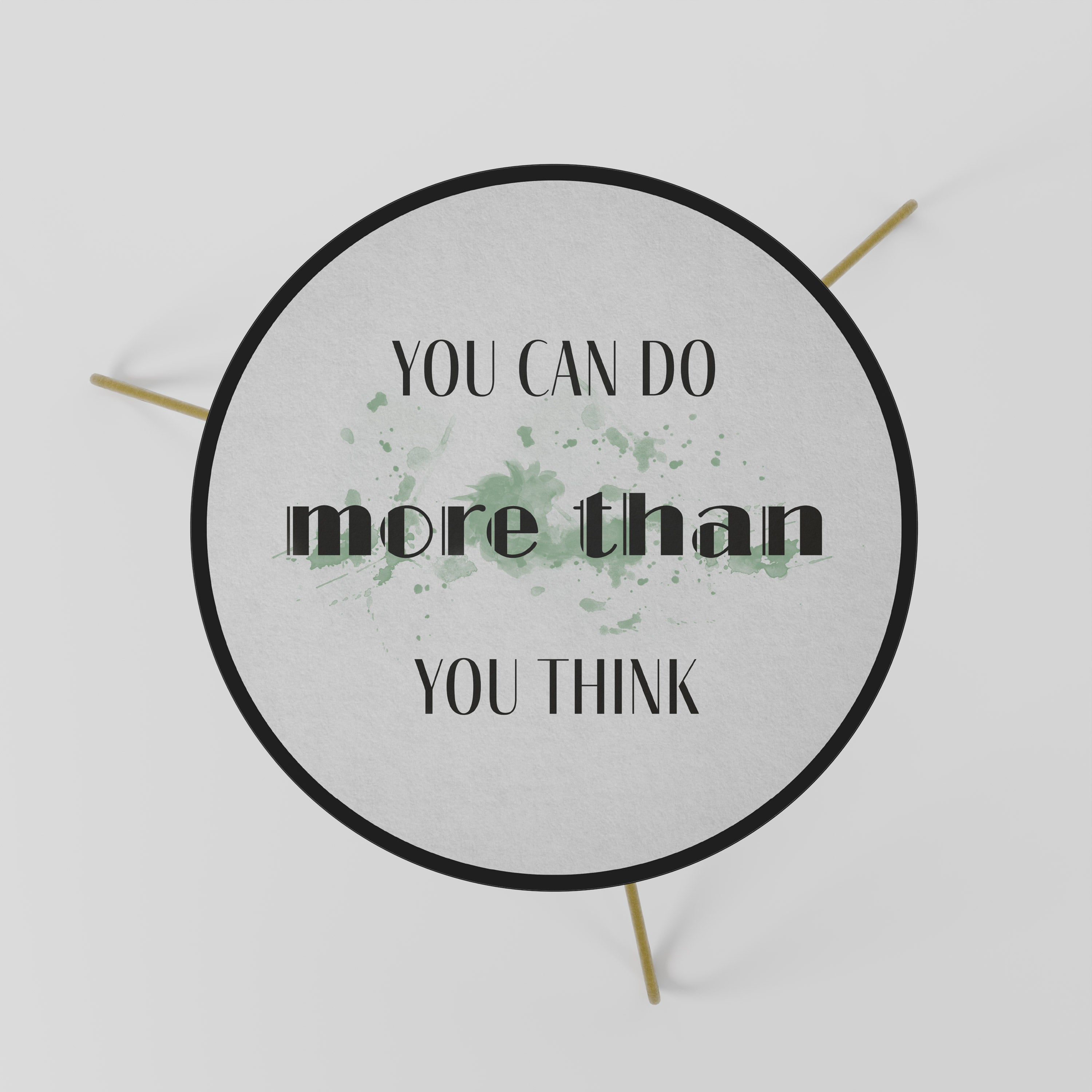 BELIEVE AND ACHIEVE Mesa de Centro 60