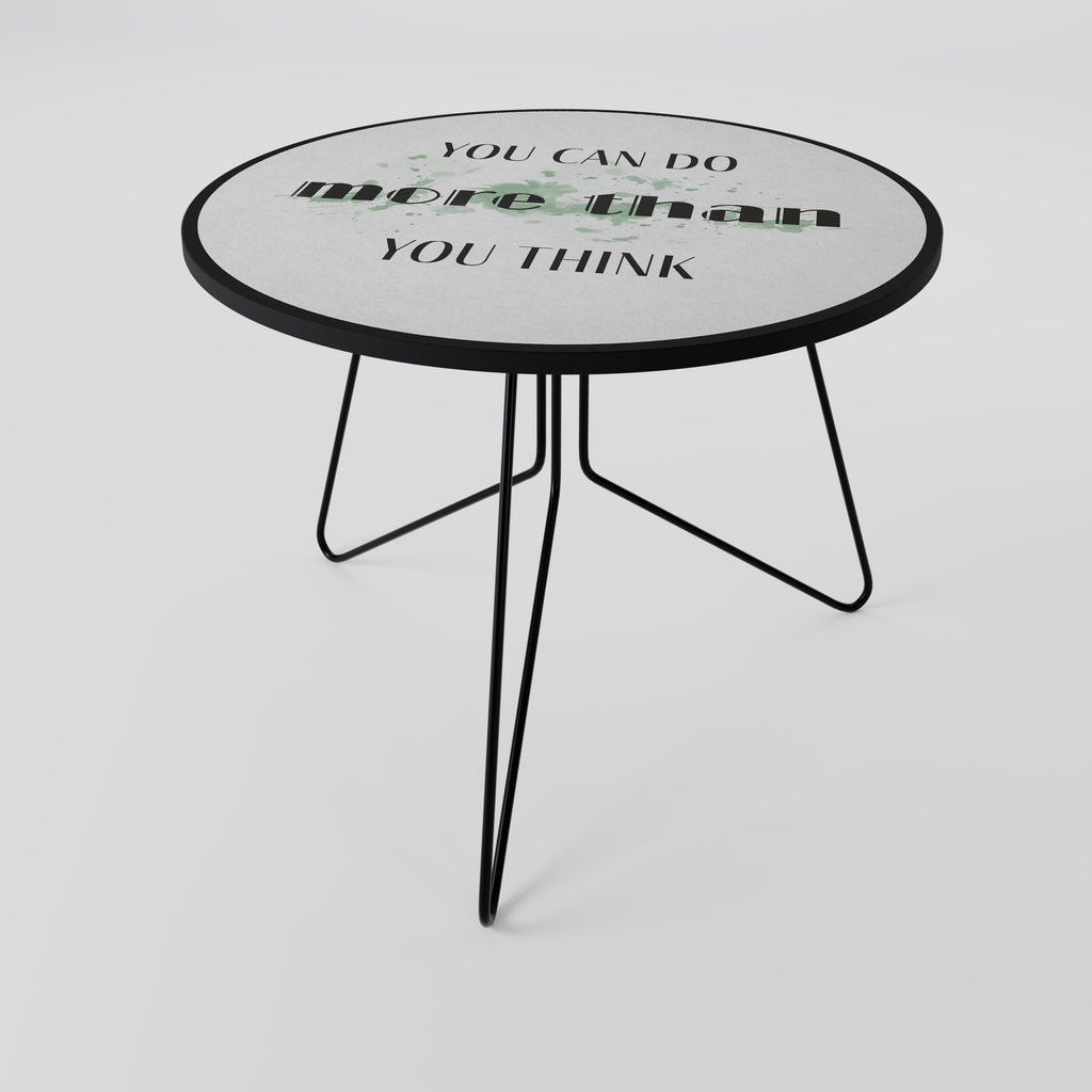 BELIEVE AND ACHIEVE Mesa de Centro